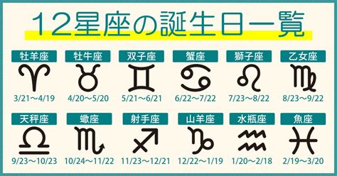 2月14日 星座|【誕生日と星座一覧】12星座早見表と星座別の性格・特徴・恋愛。